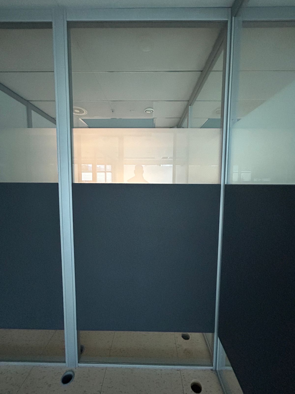 Systemvegg A - Glass - 900-1100